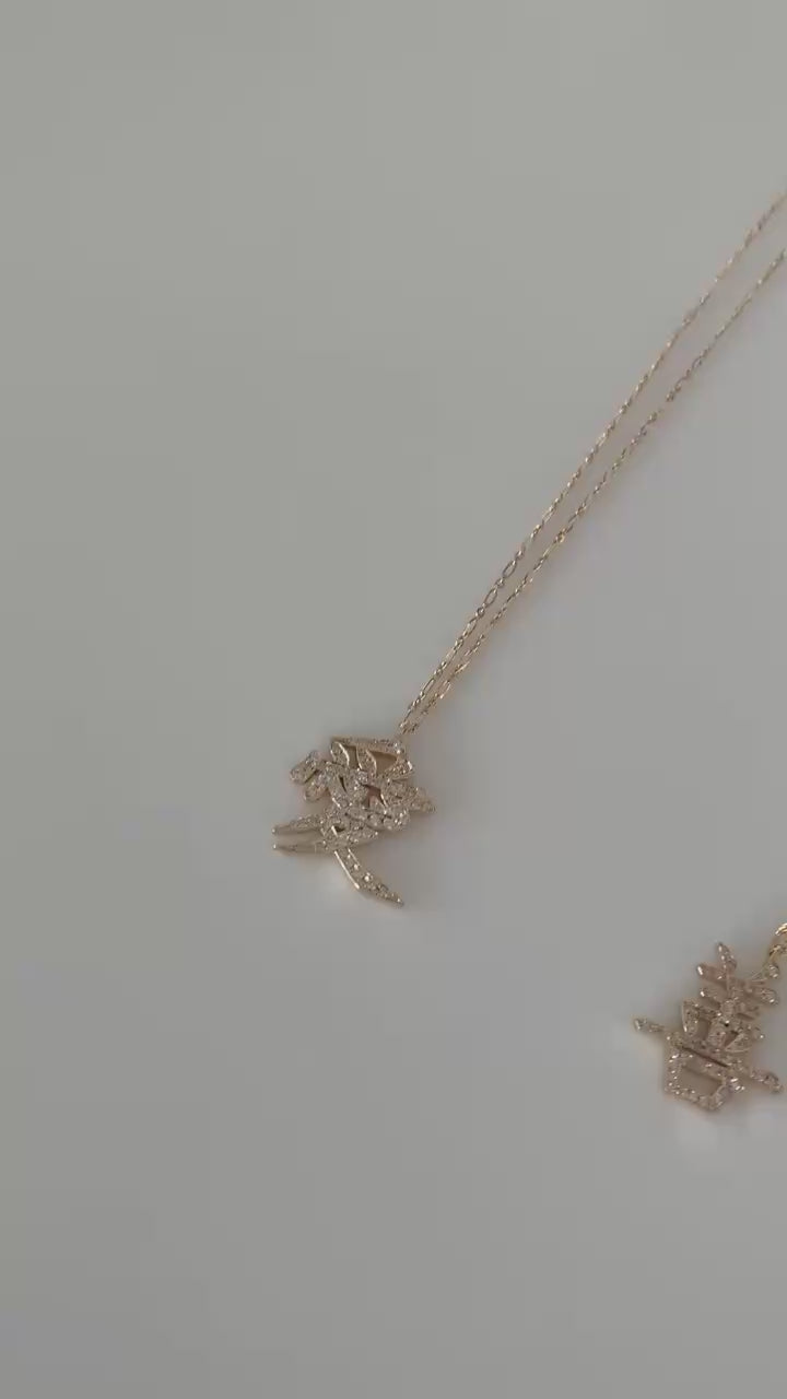 Kanji necklace