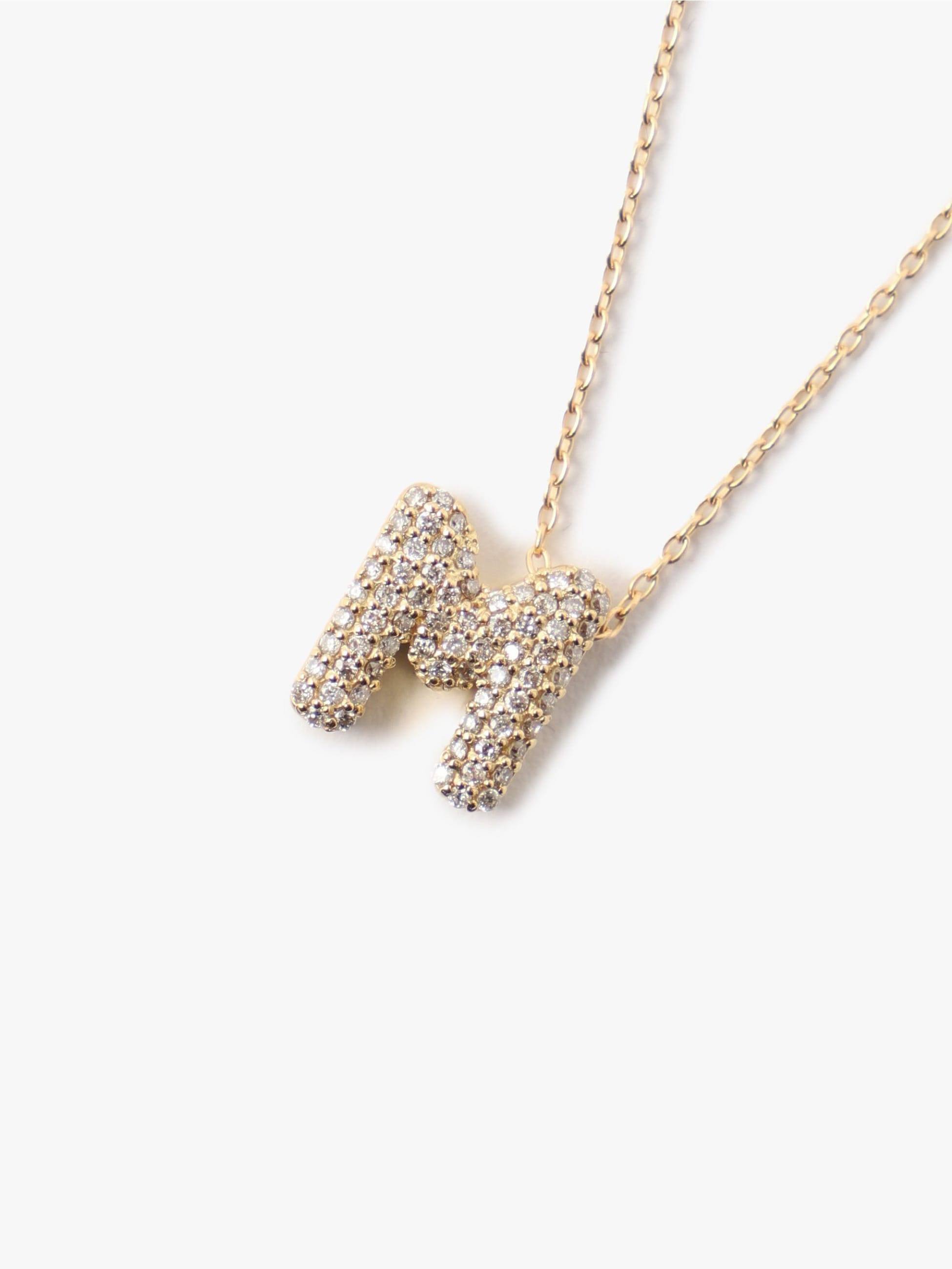 Balloon initial pendant - M