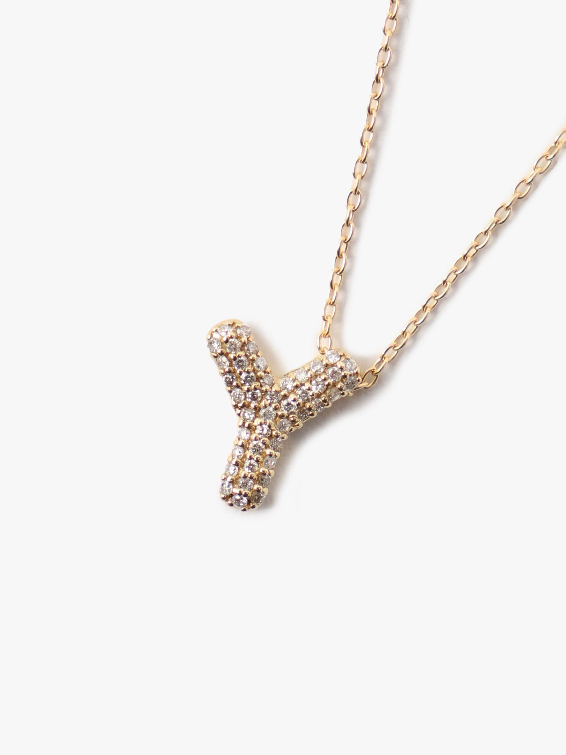 Balloon initial pendant - Y